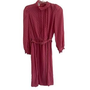 Vintage Lady Carol of New York Petites Dress Hot Pink Size 6 Petite